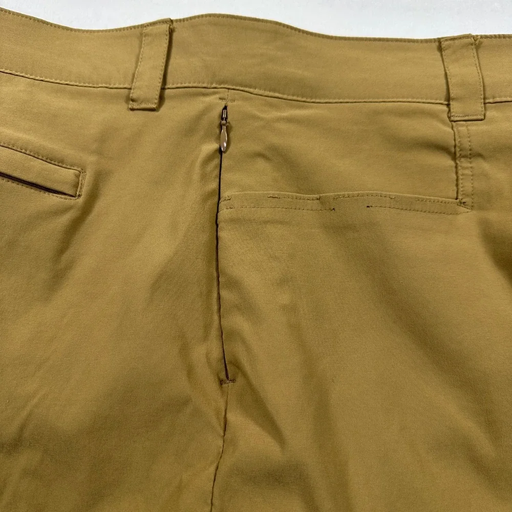 Orvis Cargo Shorts 40 Brown Stretch Hiking Utility Gorpcore Outdoor Lightweight